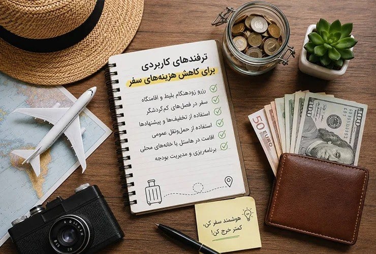 ترفندهای کاربردی برای کاهش هزینههای سفر را بدانید!