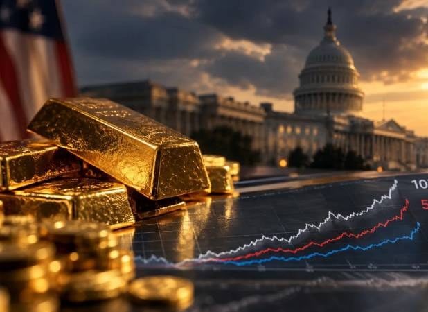 بازار طلا زیر فشار دلار قدرتمند و اوراق قرضه آمریکا