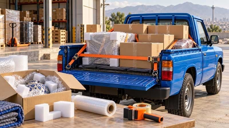 چگونه بار خود را برای ارسال با نیسان بسته بندی کنیم؟