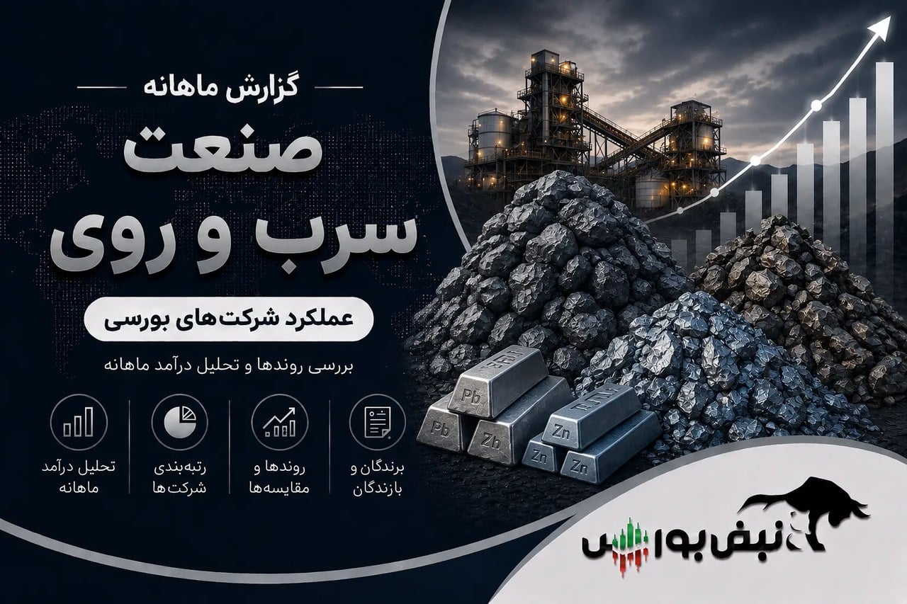 درآمد سرب و روی در شهریور به اوج رسید؛ جهش ۴۱۴۱ درصدی یک نماد