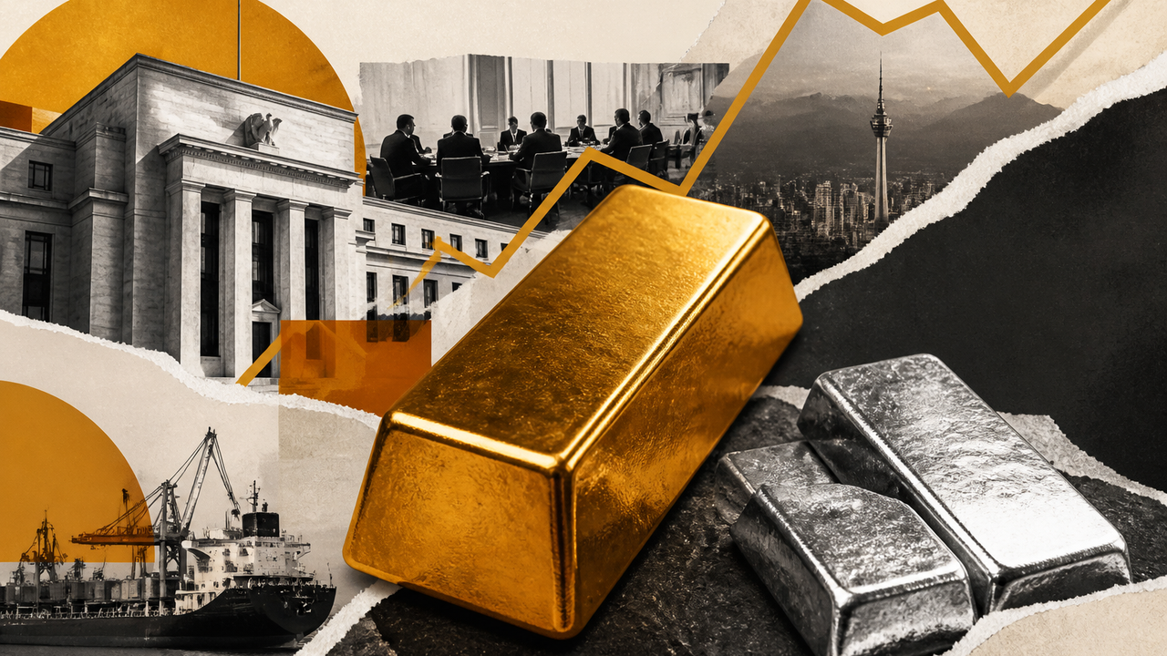 طلا نزدیک ۴٬۰۰۰ دلار ایستاد؛ نقره به کمترین سطح ۱۱ ماه اخیر نزدیک شد