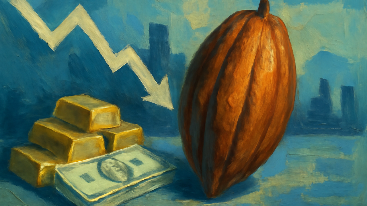 قیمت کاکائو در بورس‌های نیویورک و لندن بیش از ۲ درصد کاهش یافت