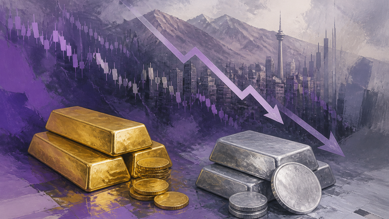 طلا به کمترین قیمت ۱ سال اخیر رسید؛ نقره زیر ۵۰ دلار آمد
