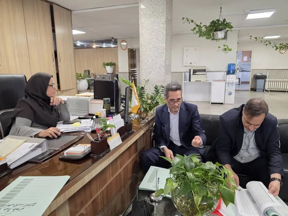 بررسی روند پرداخت تسهیلات ازدواج و فرزندآوری در بازدید بازرس کل بانک و بیمه سازمان بازرسی از شعب بانکی منطقه تهرانپارس