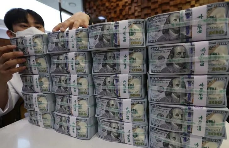 جهش ۳۲ درصدی بازده داراییهای خارجی بانک مرکزی کره جنوبی