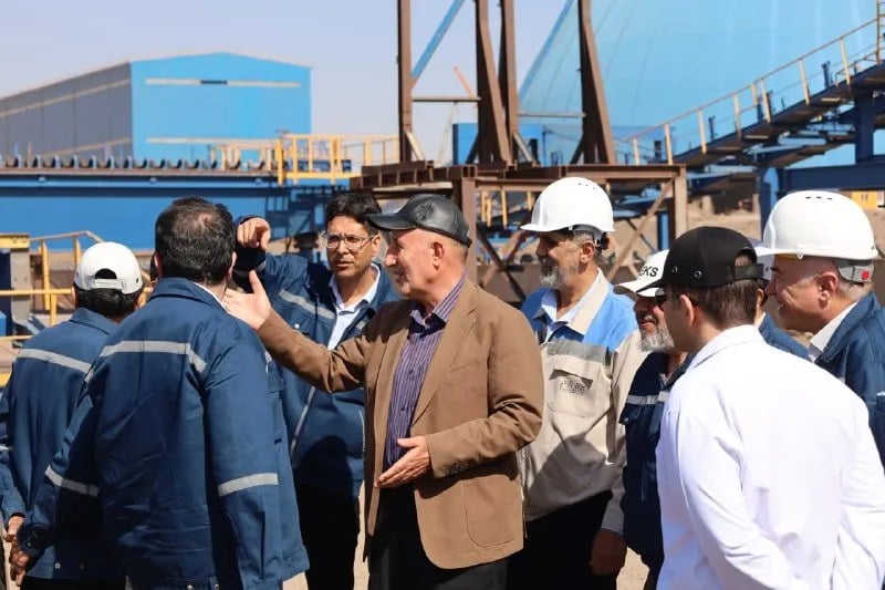 افتتاح نهمین پایگاه بسیج کارگری سنگان خواف در شرکت فولاد شرق خراسان / بازدید میدانی مسئولان از زیرساختهای صنعتی مجموعه