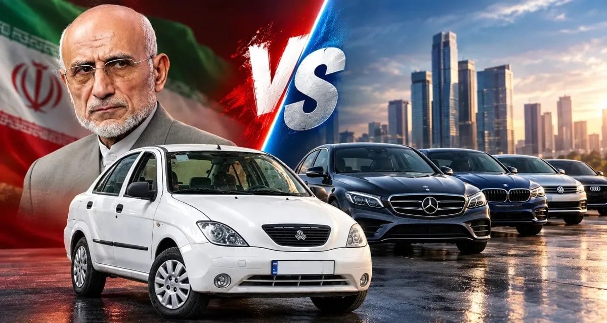 میرسلیم چطور تیبا را رقیب خارجی‌ها می‌داند؟/ تعرفه‌های سنگین و سد واردات