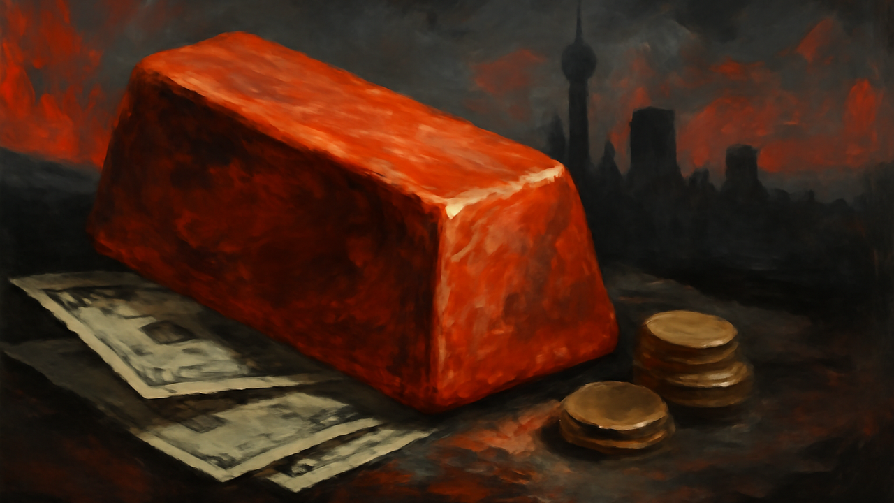 مس در مسیر بیشترین افت هفتگی از ماه مه؛ دلار قوی و انرژی گران
