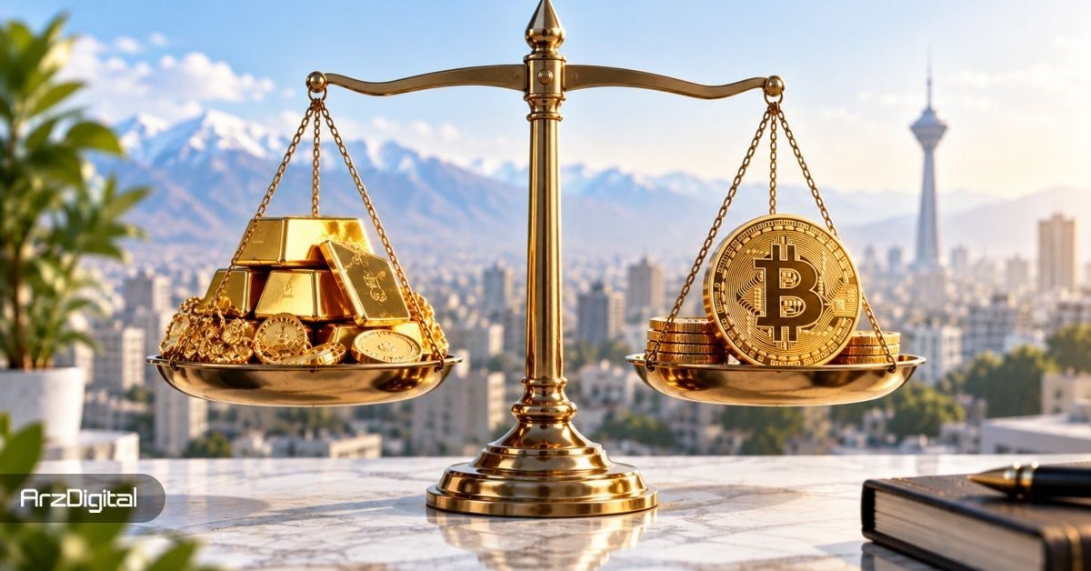 طلا یا بیت کوین؛ کدام برای سرمایهگذار ایرانی بهتر است؟