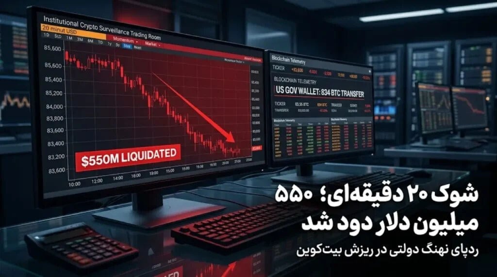 ریزش ۲ هزار دلاری بیت‌کوین در ۲۰ دقیقه؛ پشت پرده افت ناگهانی بازار چه بود؟