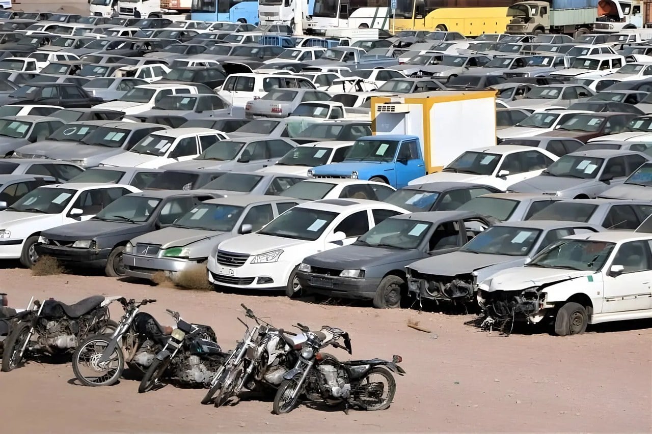 ضربالاجل پلیس برای خودرو و موتورسیکلتهای توقیفی؛ ۳ ماه تا خطر مزایده