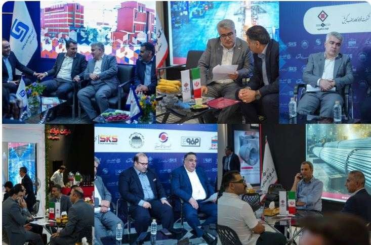 استقبال گسترده متخصصان از غرفه فولاد شاهرود در روز نخست نمایشگاه بینالمللی فولاد اصفهان
