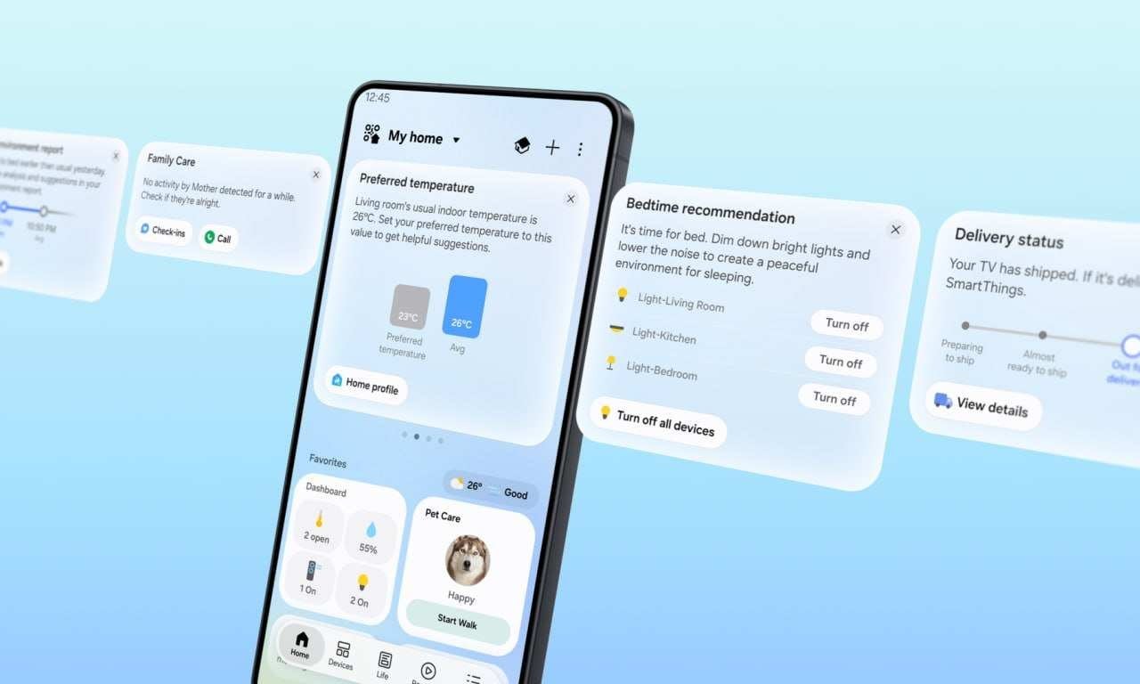 سامسونگ SmartThings Now را معرفی کرد؛ مدیریت هوشمندتر خانه