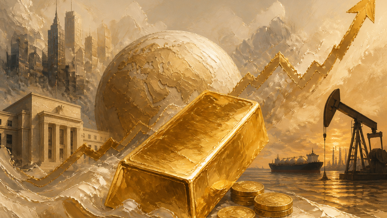 طلا در آستانه ۴٬۰۰۰ دلار؛ تورم و نفت نگرانی افزایش نرخ بهره را زنده کرد