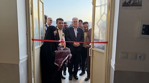 افتتاح مدرسه شهدای بانک رفاه کارگران در شهرستان چرام