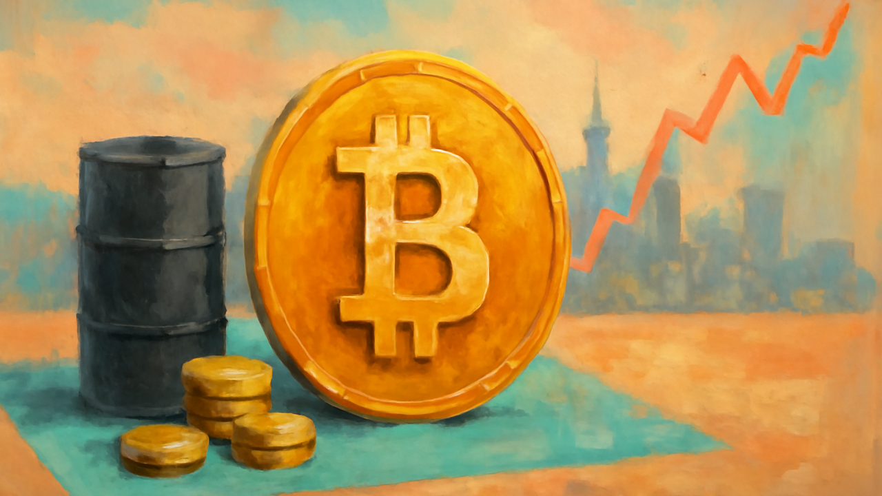 بیتکوین با عقبنشینی قیمت نفت دوباره بالای ۸۲٬۰۰۰ دلار ایستاد