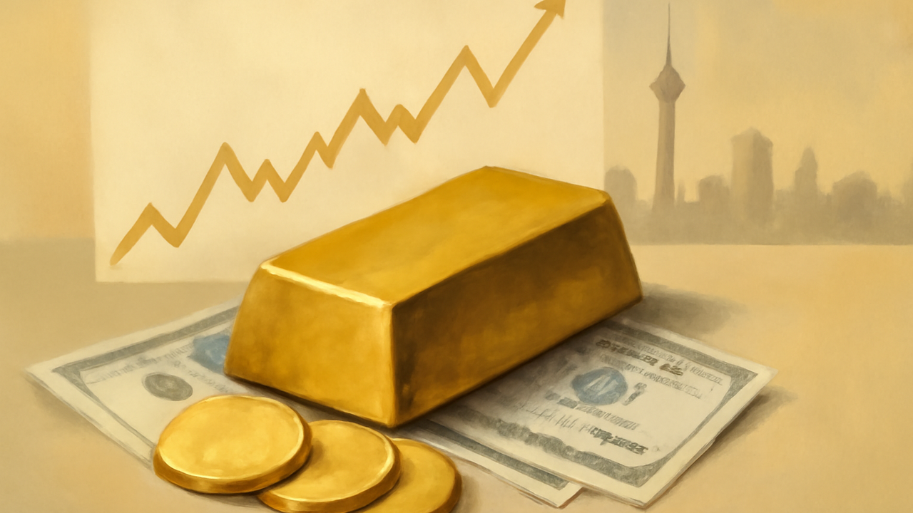 طلا با وجود جهش بازده اوراق قرضه از حمایت کلیدی پایینتر نرفت