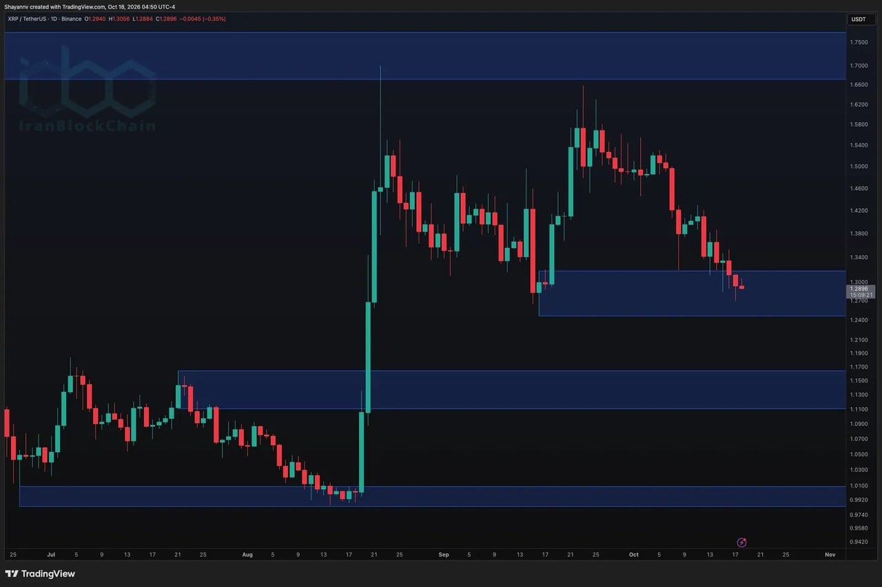 تحلیل قیمت ریپل: آینده XRP پس از حفظ حمایت کلیدی چیست؟