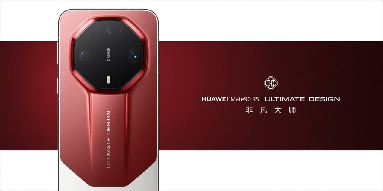 نسخه لوکس هواوی Mate 90 RS با حافظه ۲ ترابایتی معرفی شد