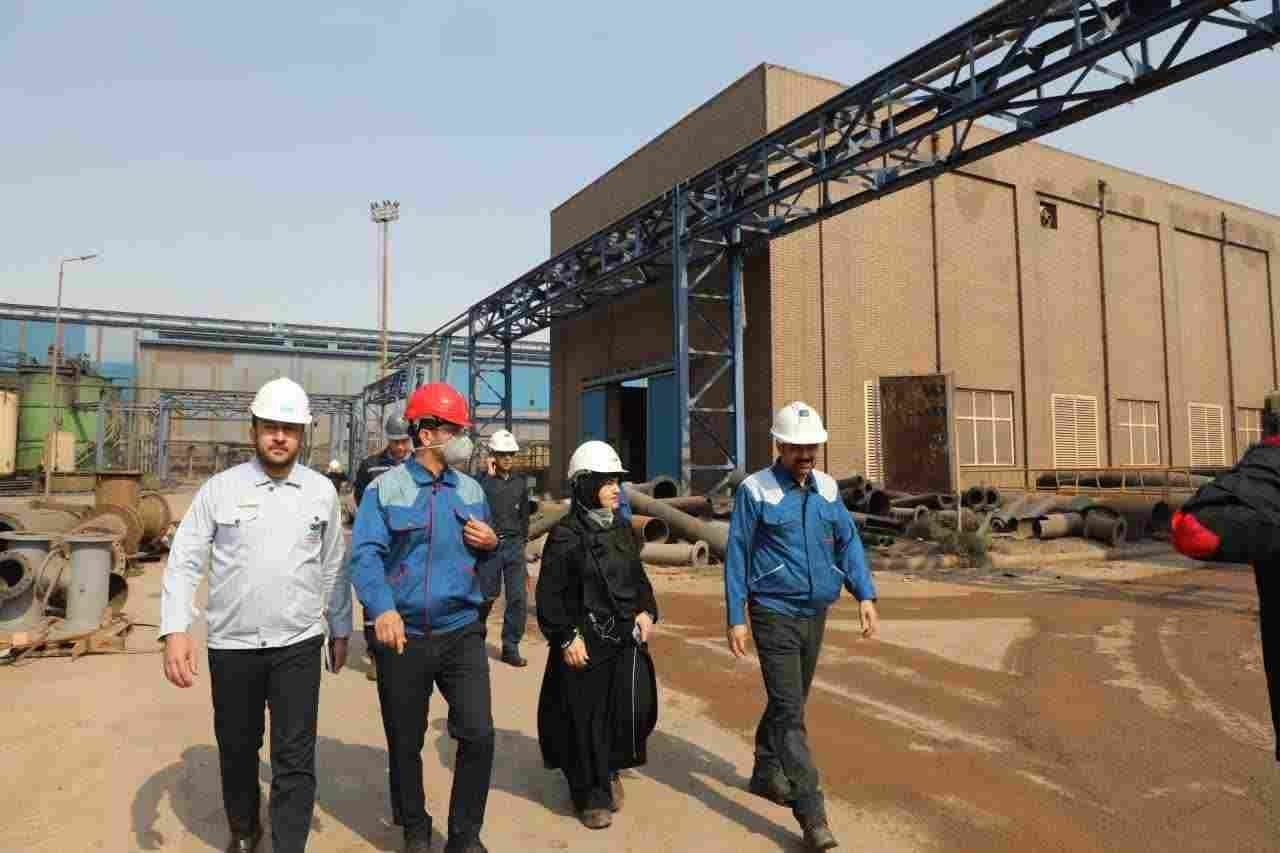 بازدید معاون توسعه سرمایه های انسانی فولاد سنگان و تأکید بر تقویت هم‌افزایی سازمانی
