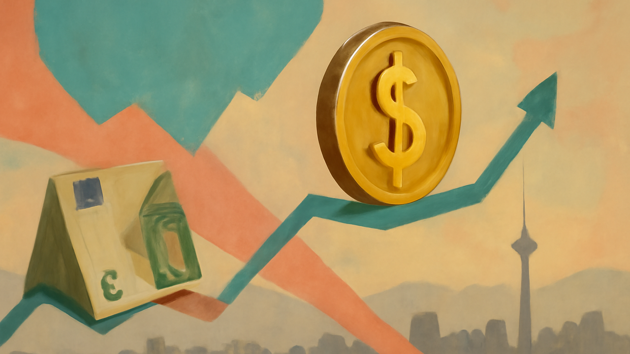 یورو در برابر دلار بازگشت، اما برتری نرخ بهره همچنان با دلار است