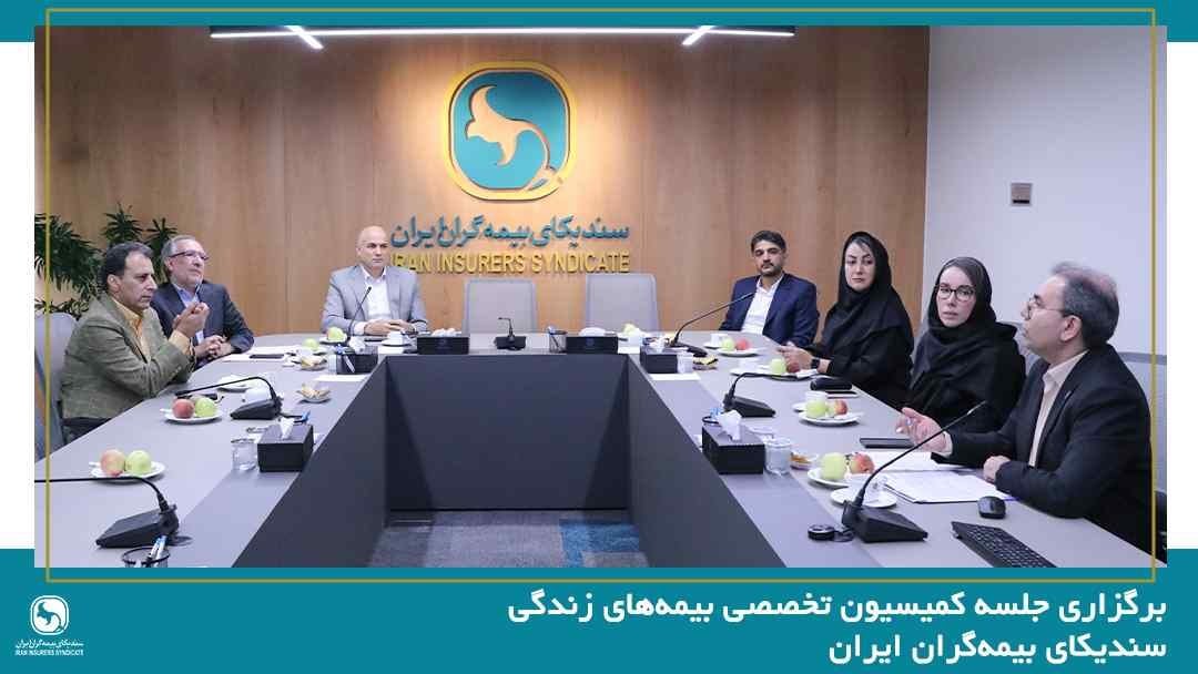 برگزاری جلسه کمیسیون تخصصی بیمههای زندگی سندیکای بیمهگران ایران