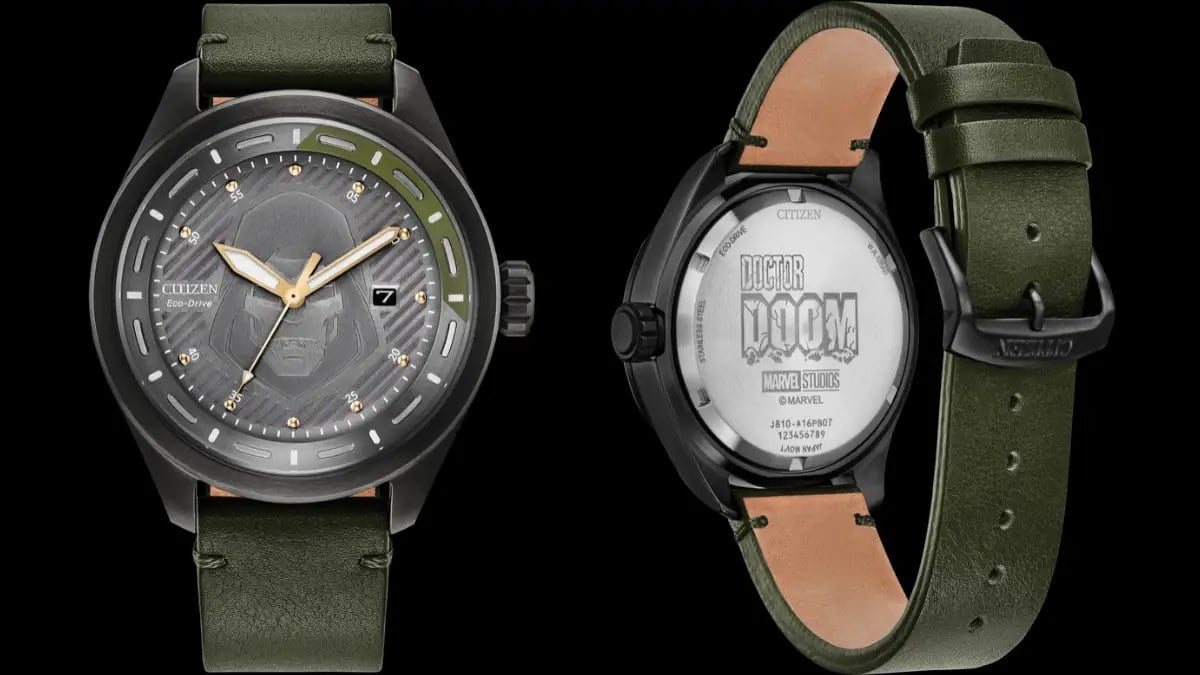 سیتیزن ساعت اکو-درایو جدید خود را با طرح Doctor Doom مارول عرضه کرد