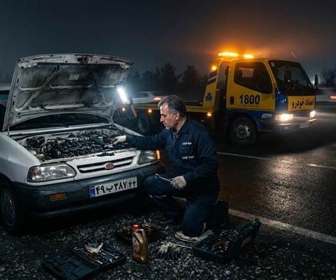 امداد خودرو زنجان؛ راهنمای انتخاب امدادگر مطمئن در مسیرهای شهری و جاده ای