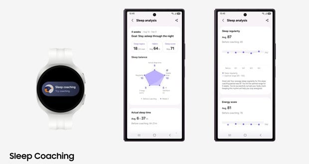 بهروزرسانی Samsung Health از راه رسید؛ از تحلیل خواب تا تمرین حرفهای دویدن