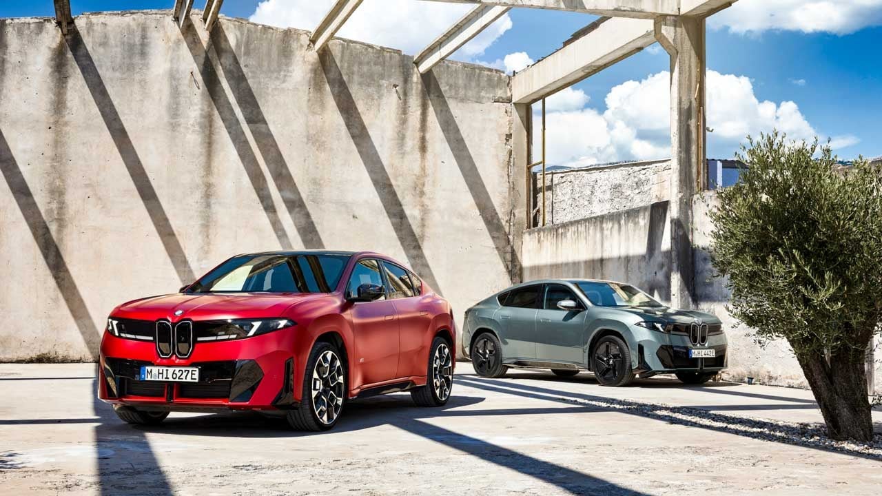 شاسی‌بلند برقی BMW iX4 با برد ۶۸۹ کیلومتری معرفی شد + تصویر