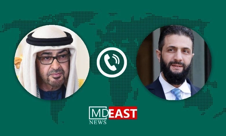 تاکید سران سوریه و امارات بر اهمیت امنیت و ثبات منطقه