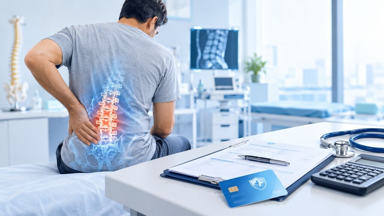 هزینهی عمل دیسک کمر چقدر است؟ راهنمای کامل پرداخت و بیمه