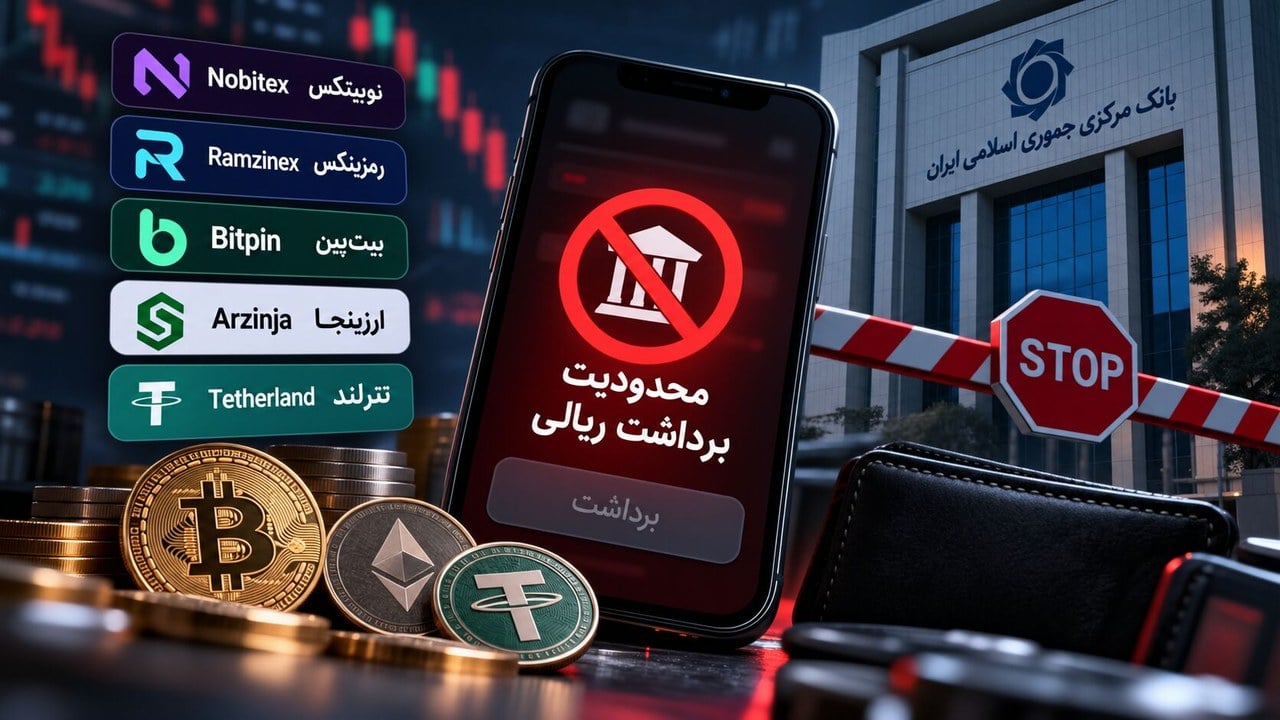 برداشت پول از ۵ صرافی ارز دیجیتال محدود شد / تکلیف دارایی کاربران نوبیتکس و بیتپین چیست؟
